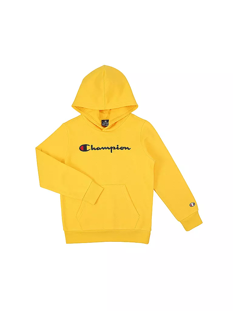 CHAMPION Jungen Kapuzensweater Hoodie gelb